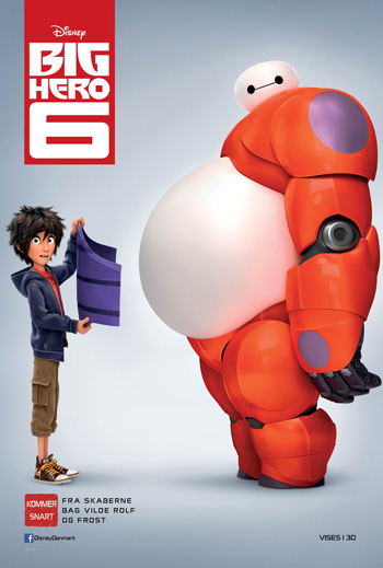 Big Hero 6 - 3D m. Dansk Tale Big Hero 6 - 3D m. Dansk Tale