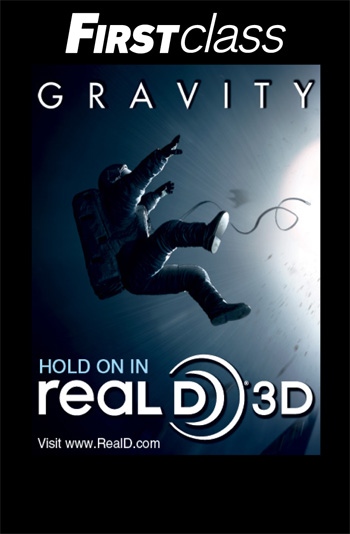 Gravity 3D – First Class Gravity 3D – First Class