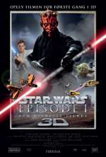 Plakat for filmen Star Wars: Episode I -  Den Usynlige Fjende 3D