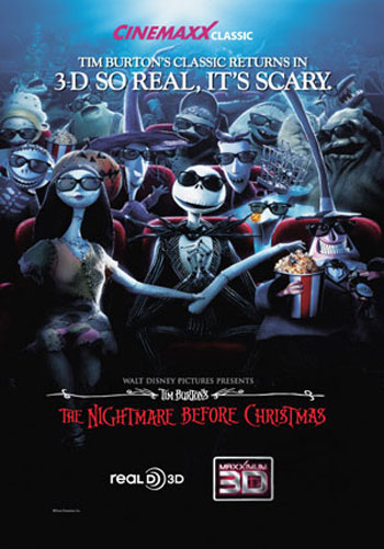 The Nightmare Before Christmas 3D(u. undertekster) The Nightmare Before Christmas 3D(u. undertekster)